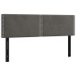 vidaXL Kopfteile 2 Stk. Dunkelgrau 72x5x78/88 cm Samt vidaXL Kopfteile 2 Stk. Dunkelgrau 72x5x78/88 cm Samt