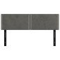 vidaXL Kopfteile 2 Stk. Dunkelgrau 72x5x78/88 cm Samt vidaXL Kopfteile 2 Stk. Dunkelgrau 72x5x78/88 cm Samt