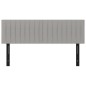vidaXL Kopfteile 2 Stk. Hellgrau 72x5x78/88 cm Stoff vidaXL Kopfteile 2 Stk. Hellgrau 72x5x78/88 cm Stoff