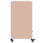 vidaXL Sideboard Rosa 68,5x39x72 cm Kaltgewalzter Stahl vidaXL Sideboard Rosa 68,5x39x72 cm Kaltgewalzter Stahl