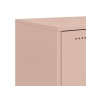 vidaXL Sideboard Rosa 68,5x39x72 cm Kaltgewalzter Stahl vidaXL Sideboard Rosa 68,5x39x72 cm Kaltgewalzter Stahl
