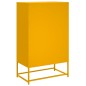 vidaXL Highboard Senfgelb 68,5x39x111,5 cm Kaltgewalzter Stahl vidaXL Highboard Senfgelb 68,5x39x111,5 cm Kaltgewalzter Stahl