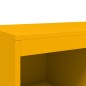 vidaXL Highboard Senfgelb 68,5x39x111,5 cm Kaltgewalzter Stahl vidaXL Highboard Senfgelb 68,5x39x111,5 cm Kaltgewalzter Stahl