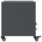 vidaXL Nachttische 2 Stk. Anthrazit 36x39x43,5 cm Stahl vidaXL Nachttische 2 Stk. Anthrazit 36x39x43,5 cm Stahl