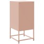 vidaXL Nachttische 2 Stk. Rosa 36x39x78 cm Stahl vidaXL Nachttische 2 Stk. Rosa 36x39x78 cm Stahl