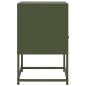 vidaXL Nachttisch Olivgrün 36x39x60,5 cm Stahl vidaXL Nachttisch Olivgrün 36x39x60,5 cm Stahl