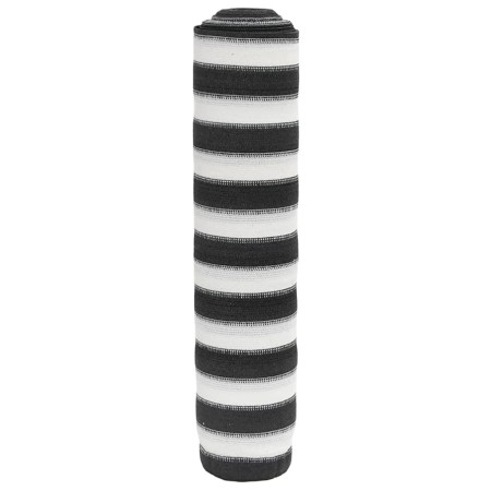 vidaXL Zaunblende Anthrazit und Weiß 1,2x10 m HDPE 75 g/m²