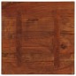 vidaXL Tischplatte 40x40x2,5 cm Quadratisch Altholz Massiv