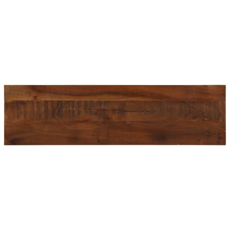 vidaXL Tischplatte 110x40x2,5 cm Rechteckig Altholz Massiv vidaXL Tischplatte 110x40x2,5 cm Rechteckig Altholz Massiv