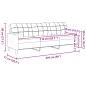 vidaXL Sofa 3-Sitzer mit Zierkissen Rosa 210 cm Samt vidaXL Sofa 3-Sitzer mit Zierkissen Rosa 210 cm Samt