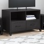 vidaXL TV-Schrank Schwarz 68x39x43,5 cm Kaltgewalzter Stahl vidaXL TV-Schrank Schwarz 68x39x43,5 cm Kaltgewalzter Stahl