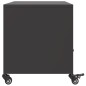 vidaXL TV-Schrank Schwarz 68x39x43,5 cm Kaltgewalzter Stahl vidaXL TV-Schrank Schwarz 68x39x43,5 cm Kaltgewalzter Stahl
