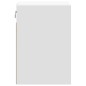 vidaXL Wand-Nachttische mit LED-Leuchten 2 Stk. Weiß vidaXL Wand-Nachttische mit LED-Leuchten 2 Stk. Weiß