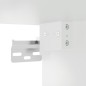 vidaXL Wand-Nachttische mit LED-Leuchten 2 Stk. Weiß vidaXL Wand-Nachttische mit LED-Leuchten 2 Stk. Weiß
