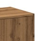 vidaXL Apothekerschrank Artisan-Eiche 30x41x144,5 cm Holzwerkstoff vidaXL Apothekerschrank Artisan-Eiche 30x41x144,5 cm Holzwerkstoff