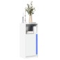 vidaXL LED-Sideboard Weiß 42,5x34x100 cm Holzwerkstoff vidaXL LED-Sideboard Weiß 42,5x34x100 cm Holzwerkstoff