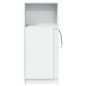 vidaXL LED-Sideboard Weiß 42,5x34x100 cm Holzwerkstoff vidaXL LED-Sideboard Weiß 42,5x34x100 cm Holzwerkstoff