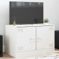 vidaXL TV-Schrank Weiß 67x39x44 cm Stahl vidaXL TV-Schrank Weiß 67x39x44 cm Stahl