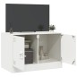 vidaXL TV-Schrank Weiß 67x39x44 cm Stahl vidaXL TV-Schrank Weiß 67x39x44 cm Stahl