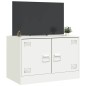 vidaXL TV-Schrank Weiß 67x39x44 cm Stahl vidaXL TV-Schrank Weiß 67x39x44 cm Stahl