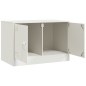 vidaXL TV-Schrank Weiß 67x39x44 cm Stahl vidaXL TV-Schrank Weiß 67x39x44 cm Stahl
