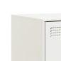 vidaXL TV-Schrank Weiß 67x39x44 cm Stahl vidaXL TV-Schrank Weiß 67x39x44 cm Stahl