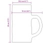vidaXL Bierkrüge mit Henkel Glas 6 Stk. 1000 ml vidaXL Bierkrüge mit Henkel Glas 6 Stk. 1000 ml