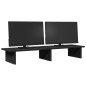 vidaXL Monitorständer Schwarz 100x27x15 cm Holzwerkstoff vidaXL Monitorständer Schwarz 100x27x15 cm Holzwerkstoff