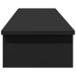 vidaXL Monitorständer Schwarz 100x27x15 cm Holzwerkstoff vidaXL Monitorständer Schwarz 100x27x15 cm Holzwerkstoff