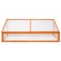 vidaXL Gewächshaus Orange 110x58,5x39 cm Tannenholz vidaXL Gewächshaus Orange 110x58,5x39 cm Tannenholz