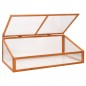 vidaXL Gewächshaus Orange 110x58,5x39 cm Tannenholz vidaXL Gewächshaus Orange 110x58,5x39 cm Tannenholz
