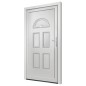 vidaXL Haustür Weiß 110x210 cm PVC vidaXL Haustür Weiß 110x210 cm PVC