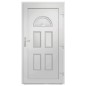 vidaXL Haustür Weiß 110x210 cm PVC vidaXL Haustür Weiß 110x210 cm PVC