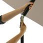 Madison Sonnenschirm Mykanos 250 cm Grün Madison Sonnenschirm Mykanos 250 cm Grün