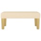 vidaXL Sitzbank Creme 70x30x30 cm Stoff vidaXL Sitzbank Creme 70x30x30 cm Stoff