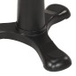 vidaXL Barhocker 2 Stk. Braun Echtleder und Gusseisen vidaXL Barhocker 2 Stk. Braun Echtleder und Gusseisen
