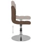 vidaXL Esszimmerstühle 2 Stk. Drehbar Braun Stoff vidaXL Esszimmerstühle 2 Stk. Drehbar Braun Stoff