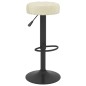 vidaXL Barhocker 2 Stk. Creme Samt vidaXL Barhocker 2 Stk. Creme Samt