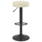 vidaXL Barhocker 2 Stk. Creme Samt vidaXL Barhocker 2 Stk. Creme Samt