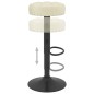 vidaXL Barhocker 2 Stk. Creme Samt vidaXL Barhocker 2 Stk. Creme Samt