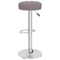 vidaXL Barhocker 2 Stk. Taupe Stoff vidaXL Barhocker 2 Stk. Taupe Stoff