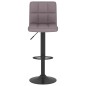vidaXL Barhocker Taupe Stoff vidaXL Barhocker Taupe Stoff