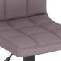 vidaXL Barhocker Taupe Stoff vidaXL Barhocker Taupe Stoff
