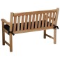 Madison Bankauflage Panama 180x48 cm Schwarz Madison Bankauflage Panama 180x48 cm Schwarz