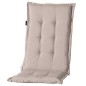 Madison Hochlehner-Auflage Panama 123x50 cm Hellbeige Madison Hochlehner-Auflage Panama 123x50 cm Hellbeige