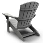 Keter Adirondack-Stuhl Troy Grau Keter Adirondack-Stuhl Troy Grau