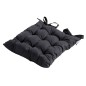 Madison Sitzkissen Toscane Basic 46x46 cm Schwarz Madison Sitzkissen Toscane Basic 46x46 cm Schwarz