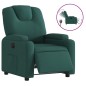 vidaXL Relaxsessel Elektrisch Dunkelgrün Stoff vidaXL Relaxsessel Elektrisch Dunkelgrün Stoff