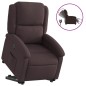 vidaXL Relaxsessel mit Aufstehhilfe Elektrisch Dunkelbraun Stoff vidaXL Relaxsessel mit Aufstehhilfe Elektrisch Dunkelbraun Stoff