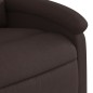 vidaXL Relaxsessel mit Aufstehhilfe Elektrisch Dunkelbraun Stoff vidaXL Relaxsessel mit Aufstehhilfe Elektrisch Dunkelbraun Stoff